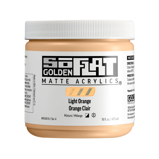 Golden SoFlat 473ml Series 4 Light Orange