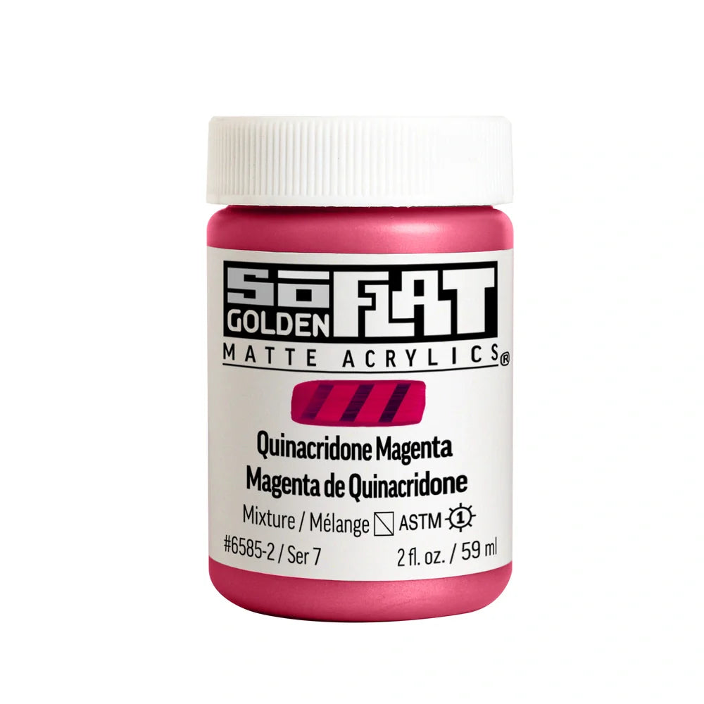 Golden SoFlat 59ml Series 7 Quinacridone Magenta