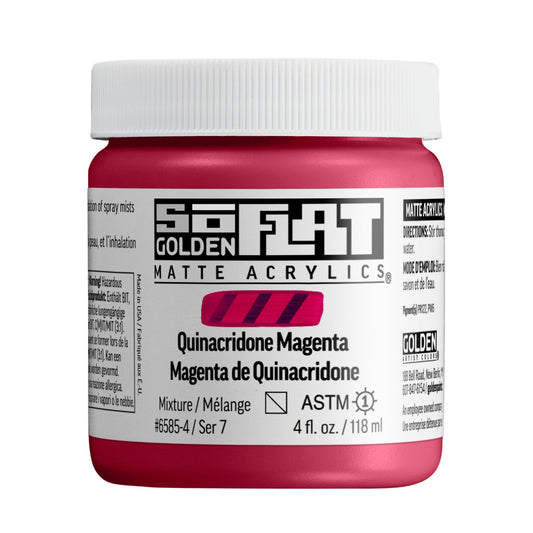 Golden SoFlat 118ml Series 7 Quinacridone Magenta