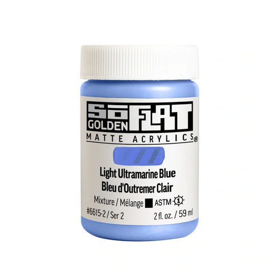 Golden SoFlat 59ml Series 2 Light Ultramarine Blue