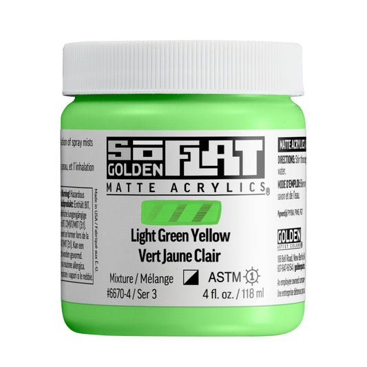 Golden SoFlat 118ml Series  3 Light Green Yellow