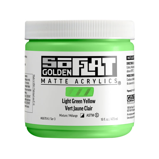 Golden SoFlat 473ml Series 3 Light Green Yellow