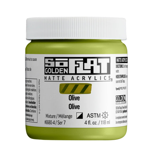 Golden SoFlat 118ml Series 7 Olive