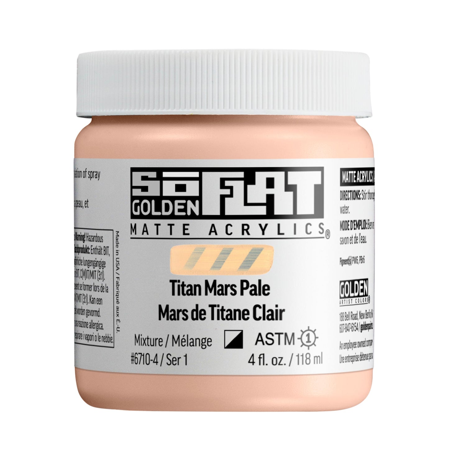 Golden SoFlat 118ml Series 1 Titan Mars Pale