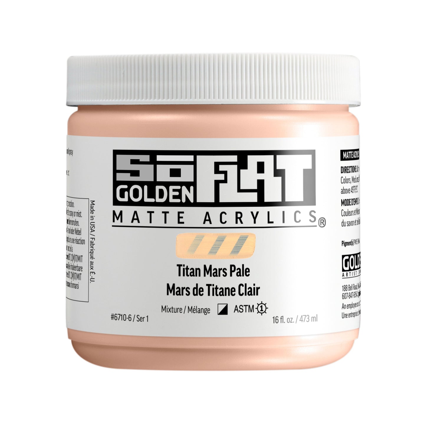 Golden SoFlat 473ml Series 1 Titan Mars Pale