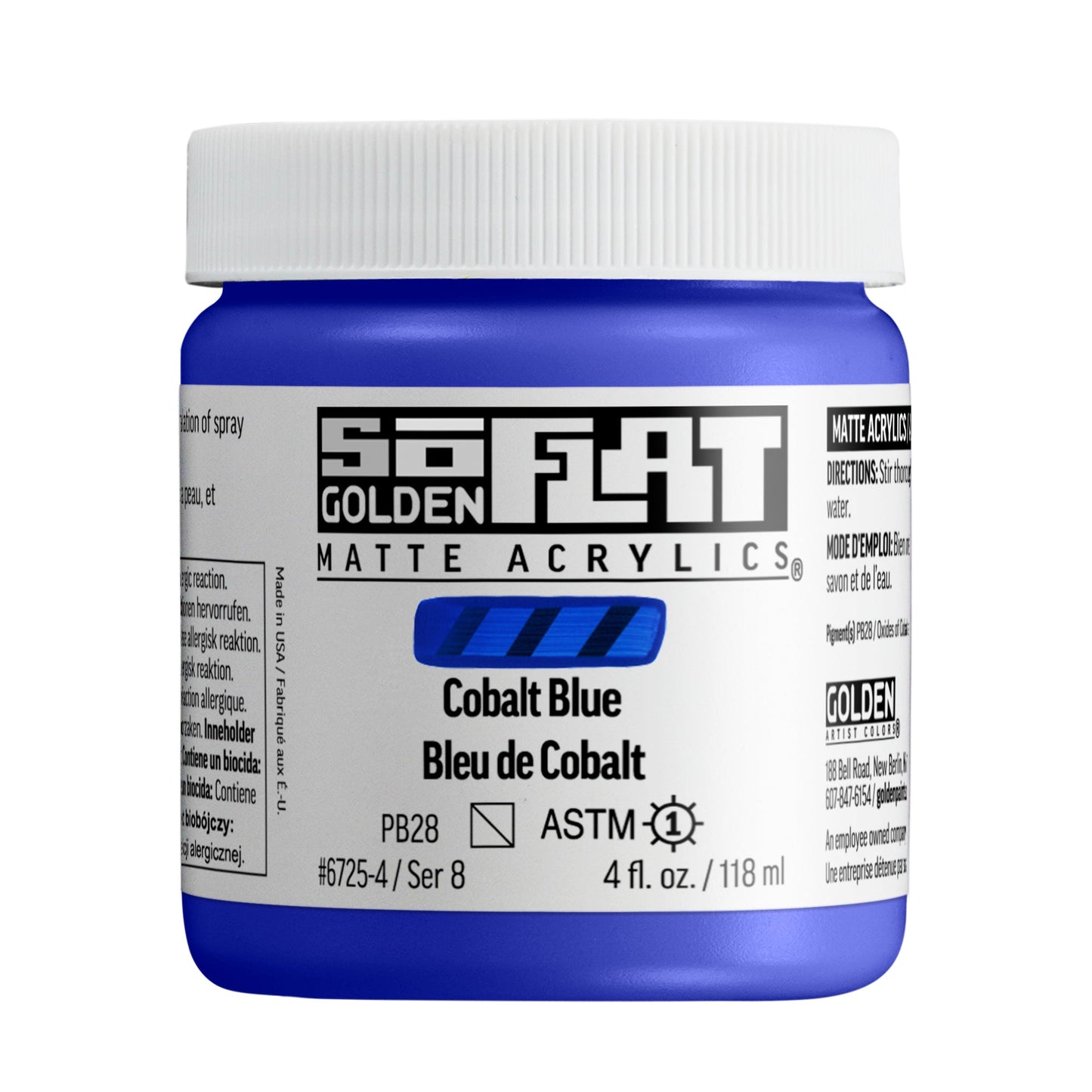 Golden SoFlat 118ml Series 8 Cobalt Blue