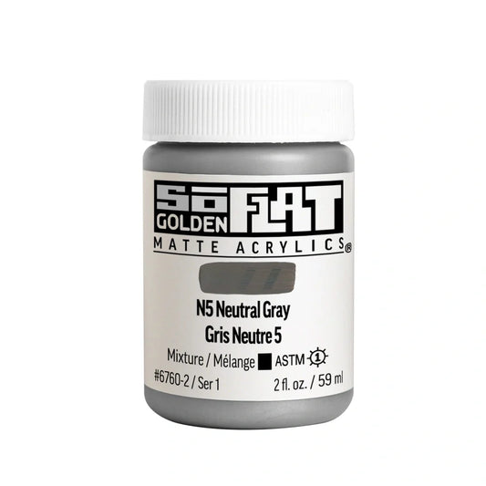 Golden SoFlat 59ml Series 1 N5 Neutral Gray