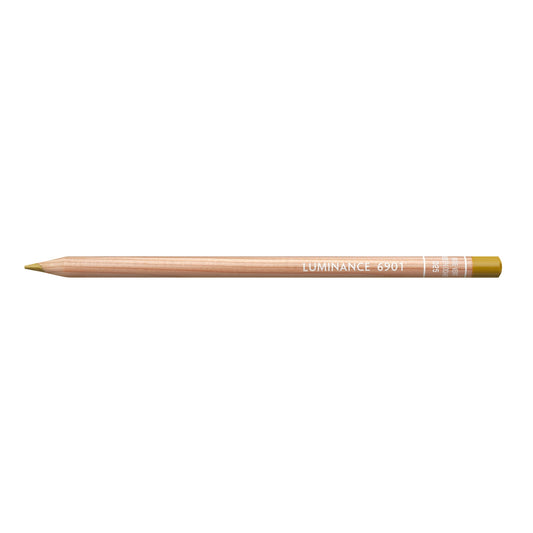 Caran d'Ache Luminance Pencil 025 Green Ochre