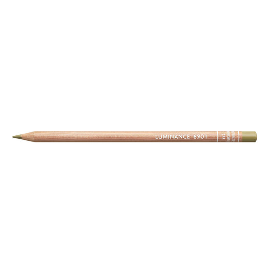 Caran d'Ache Luminance Pencil 736 Olive Brown 50%