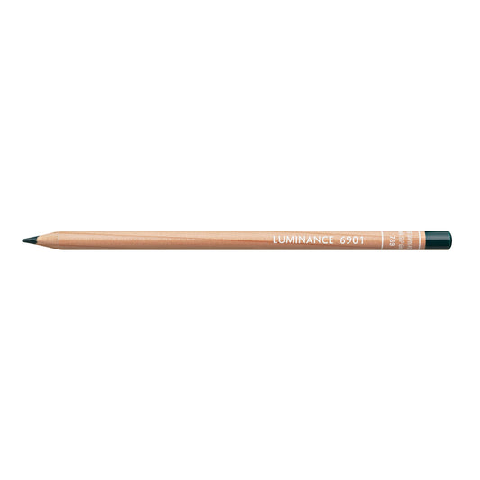 Caran d'Ache Luminance Pencil 739 Dark Sap Green