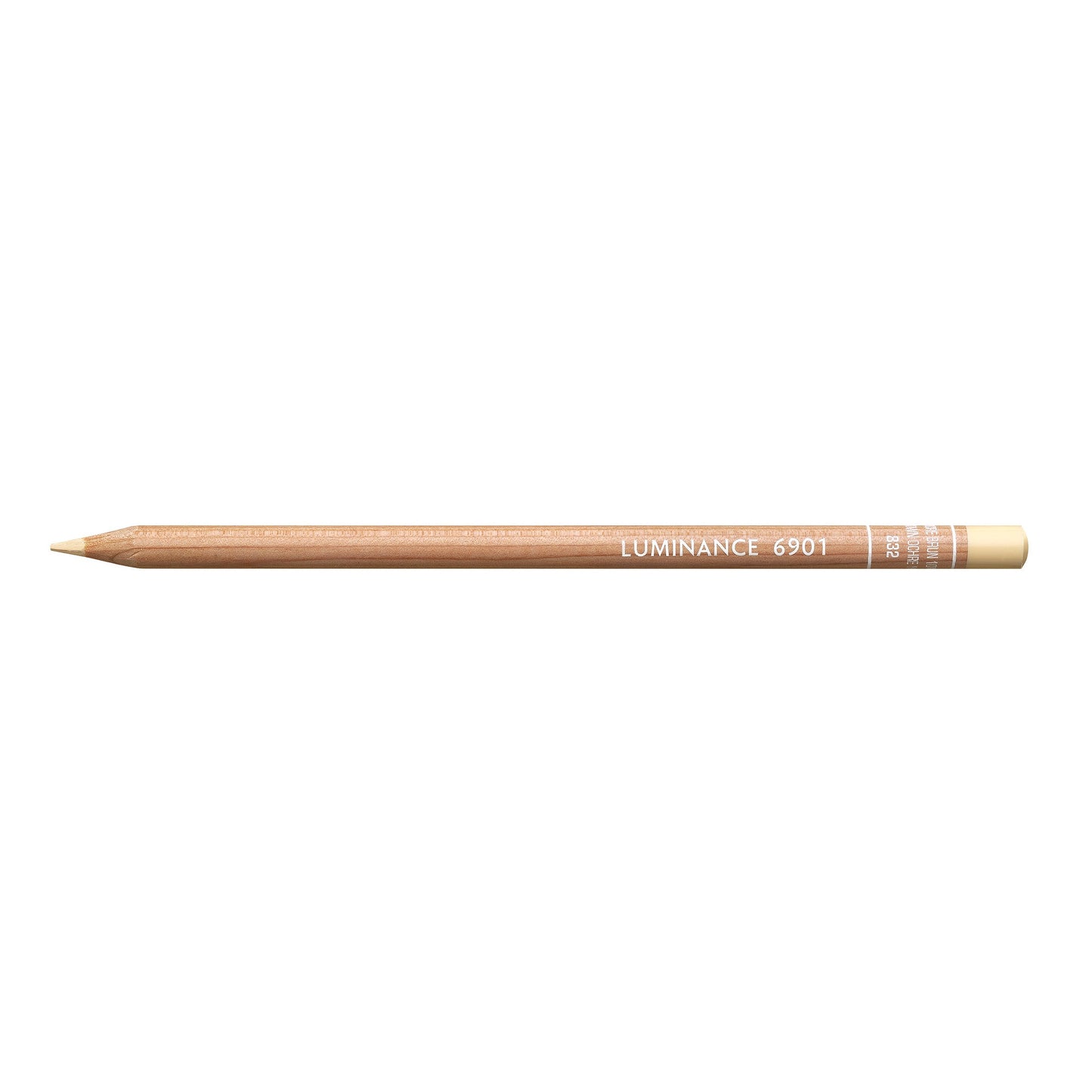 Caran d'Ache Luminance Pencil 832 Brown Ochre 10%