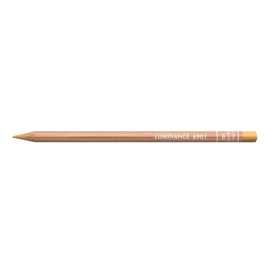 Caran d'Ache Luminance Pencil 836 Brown Ochre 50%