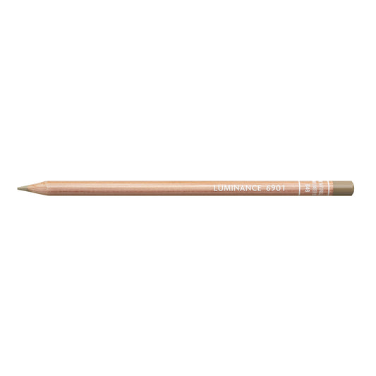 Caran d'Ache Luminance Pencil 846 Raw Umber 50%