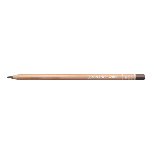 Caran d'Ache Luminance Pencil 906 Sepia 50%