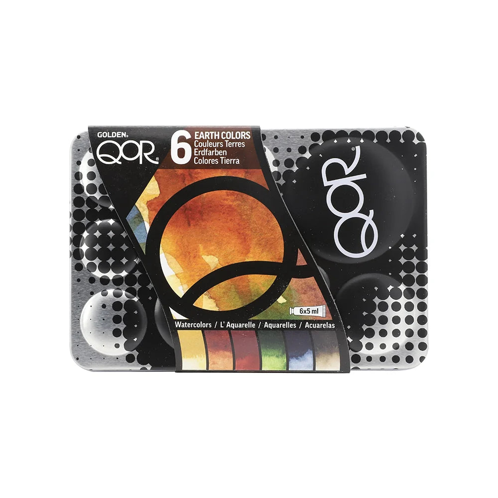 QoR Watercolor Earth Colors 6 Set