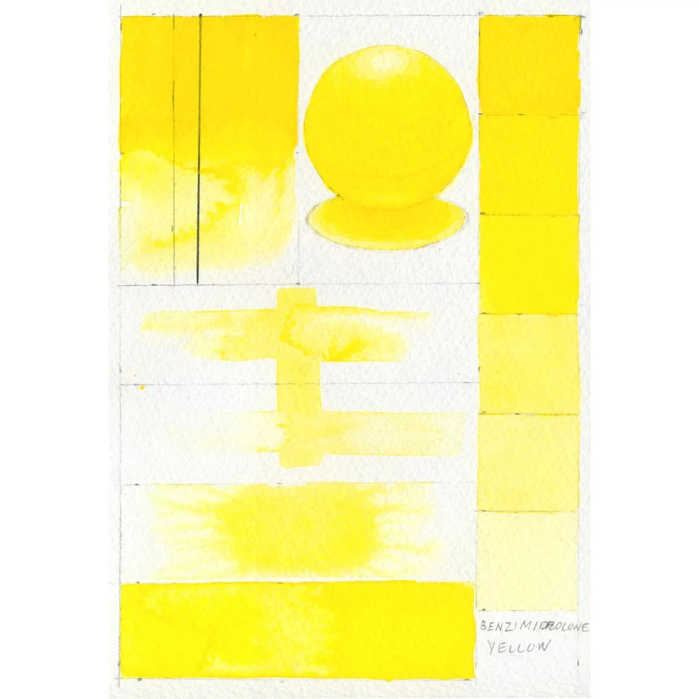 Qor Modern Watercolor 11ml Series 4 Benzimidazole Yellow Medium