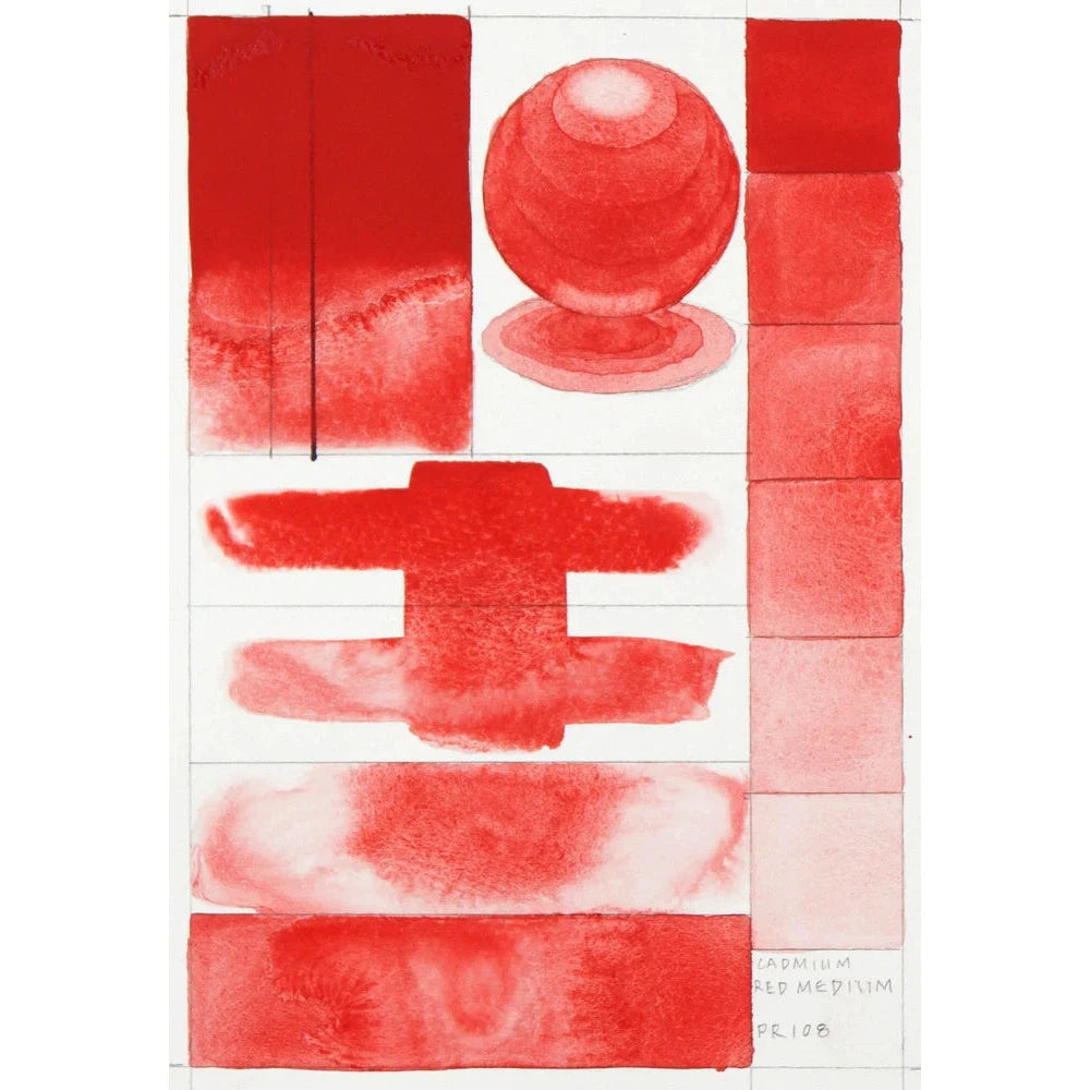 Qor Modern Watercolor 11ml Series 4 Cadmium Red Medium