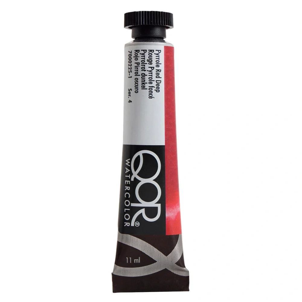 Qor Modern Watercolor 11ml Series 4 Pyrrole Red Deep