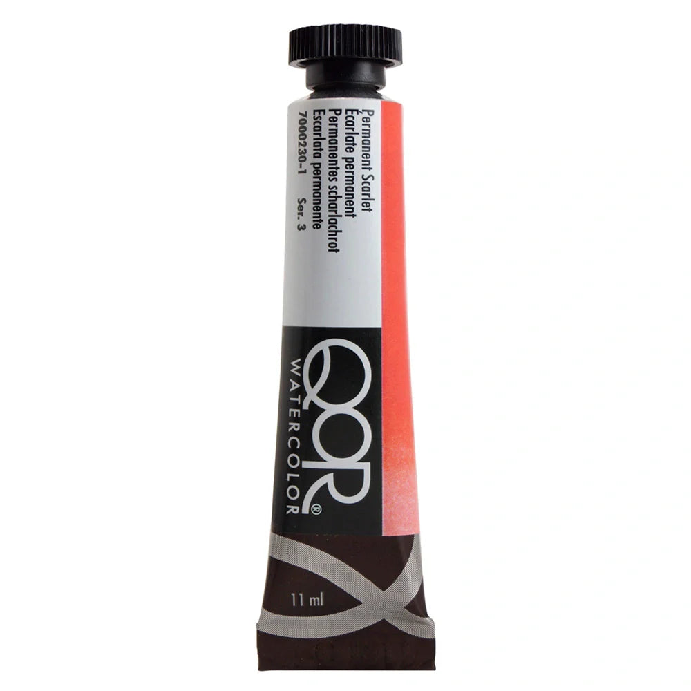 Qor Modern Watercolor 11ml Series 3 Permanent Scarlet