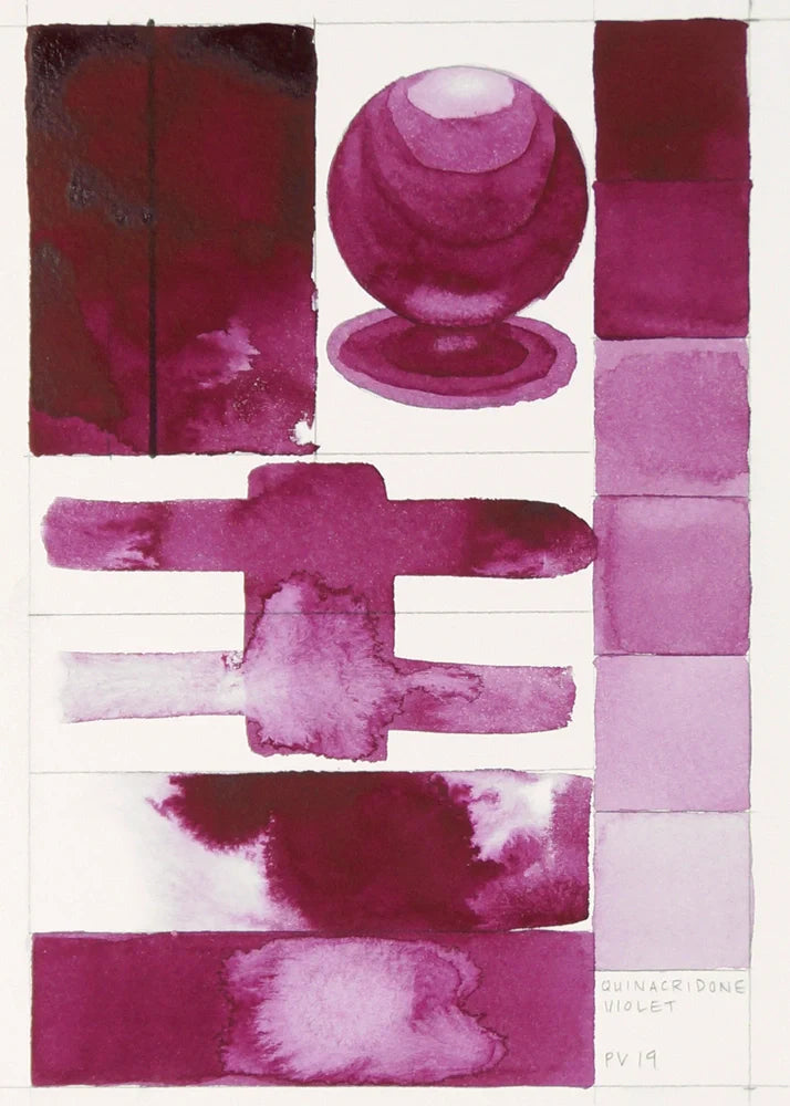 Qor Modern Watercolor 11ml Series 3 Quinacridone Violet