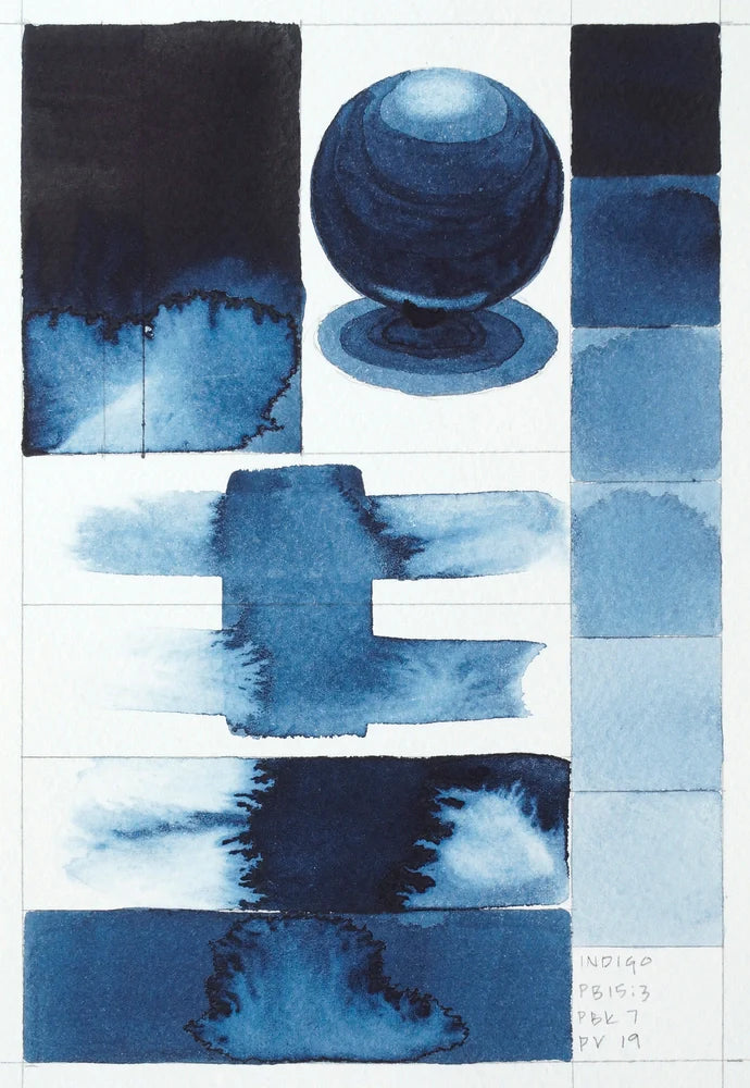 Qor Modern Watercolor 11ml Series 1 Indigo