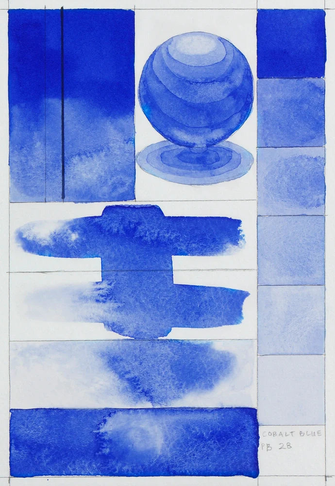 Qor Modern Watercolor 11ml Series 4 Cobalt Blue