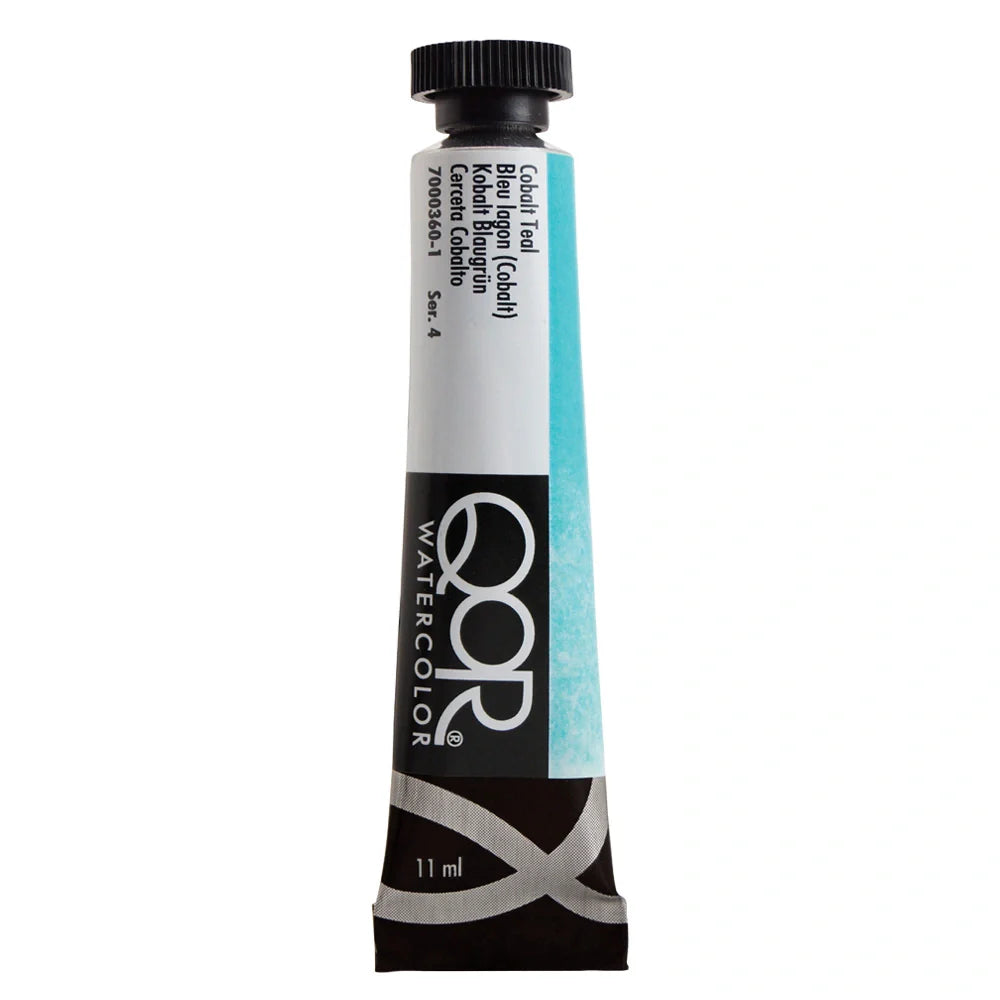 Qor Modern Watercolor 11ml Series 4 Cobalt Teal