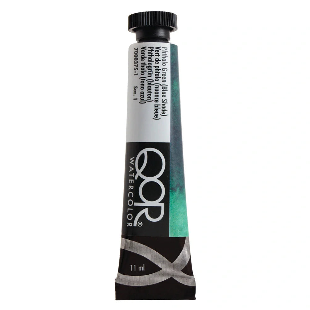 Qor Modern Watercolor 11ml Series 1 Phthalo Green (Blue Shade)