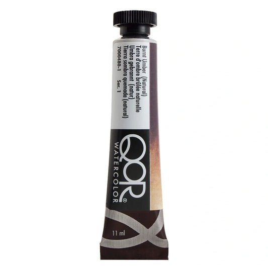 Qor Modern Watercolor 11ml Series 1 Burnt Umber (Natural)