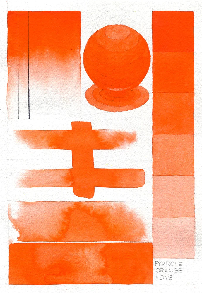 Qor Modern Watercolor 11ml Series 2 Pyrrole Orange