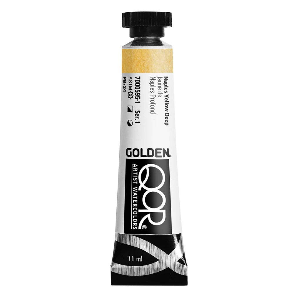 Qor Modern Watercolor 11ml Series 1 Naples Yellow Deep