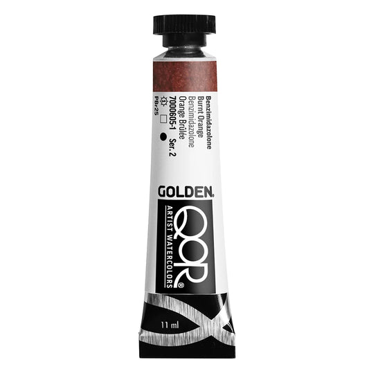 Qor Modern Watercolor 11ml Series 2 Benzimidazolone Burnt Orange