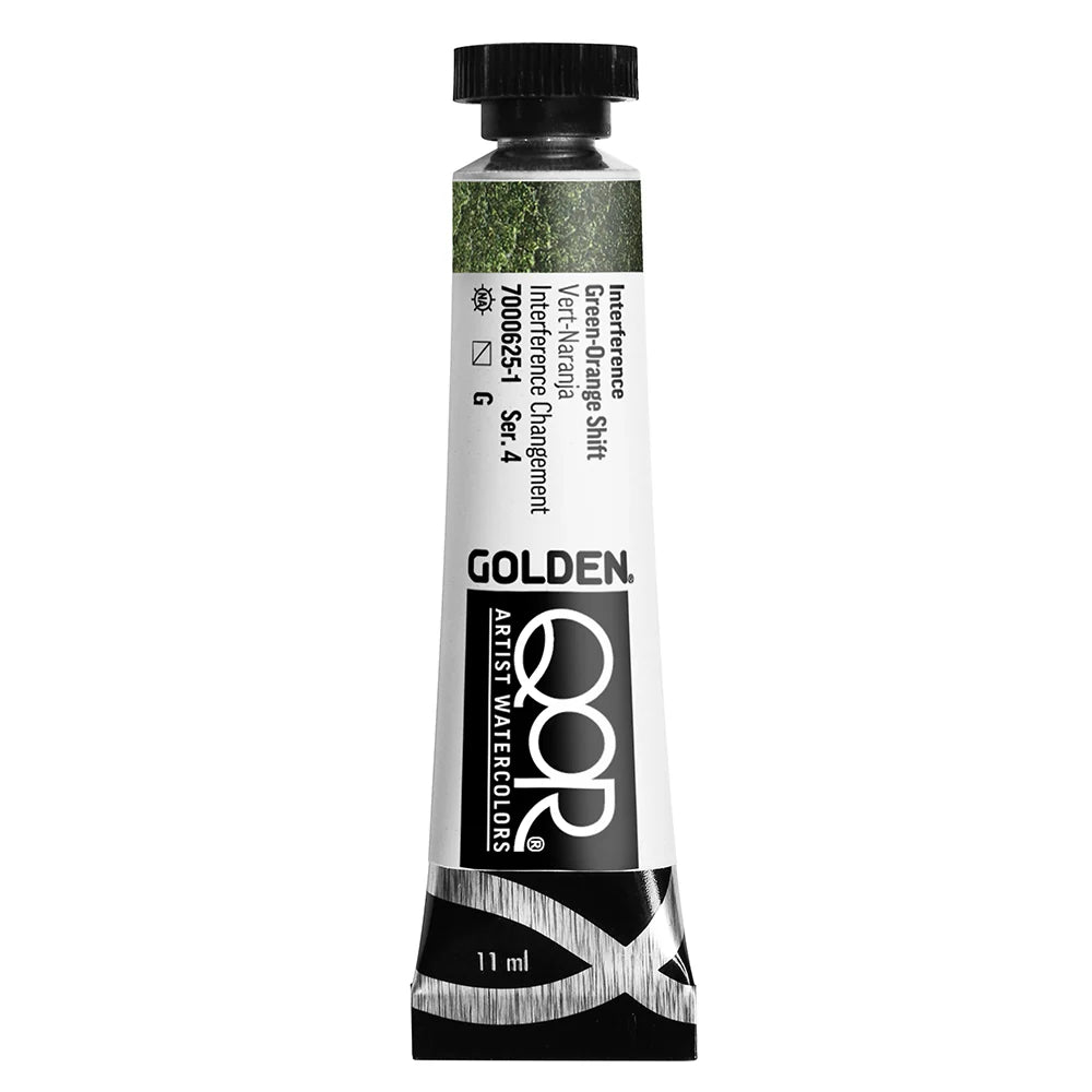 Qor Modern Watercolor 11ml Series 4 Interference Green-Orange Shift