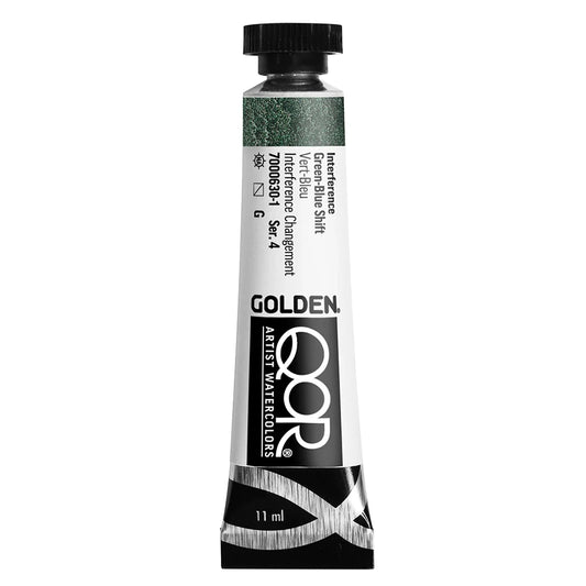 Qor Modern Watercolor 11ml Series 4 Interference Green-Blue Shift