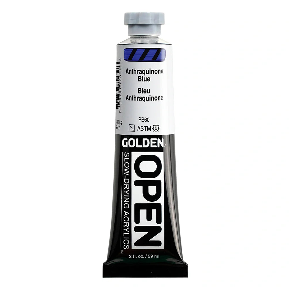 Golden Open Acrylics 59ml Series 7 Anthraquinone Blue