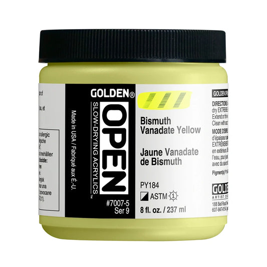 Golden Open Acrylics 237ml Series 9 Bismuth Vanadate Yellow