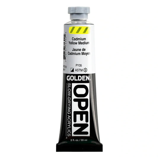 Golden Open Acrylics 59ml Series 7 Cadmium Yellow Medium