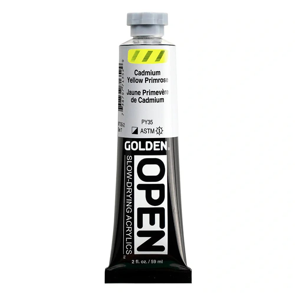 Golden Open Acrylics 59ml Series 7 Cadmium Yellow Primrose