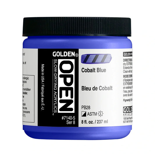 Golden Open Acrylics 237ml Series 8 Cobalt Blue