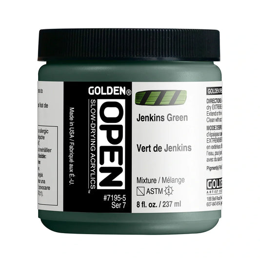 Golden Open Acrylics 237ml Series 7 Jenkins Green