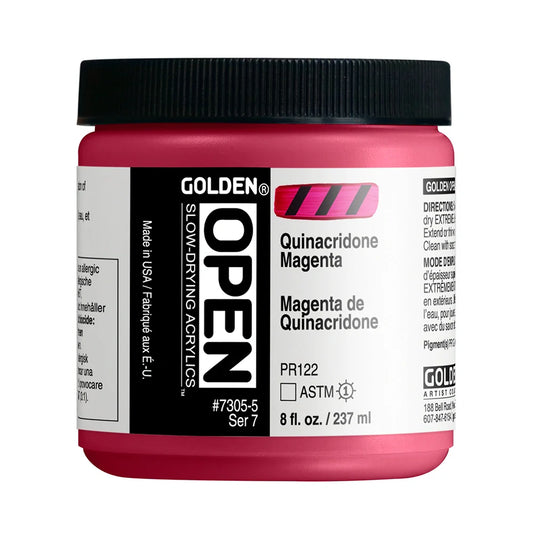 Golden Open Acrylics 237ml Series 7 Quinacridone Magenta