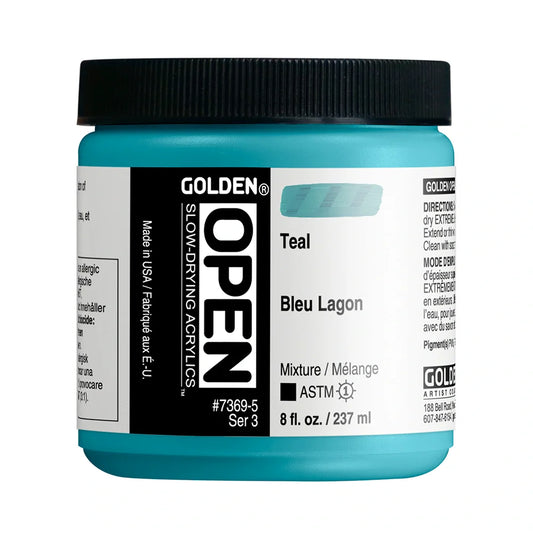 Golden Open Acrylics 237ml Series 3 Teal