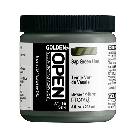 Golden Open Acrylics 237ml Series 4 Sap Green Hue