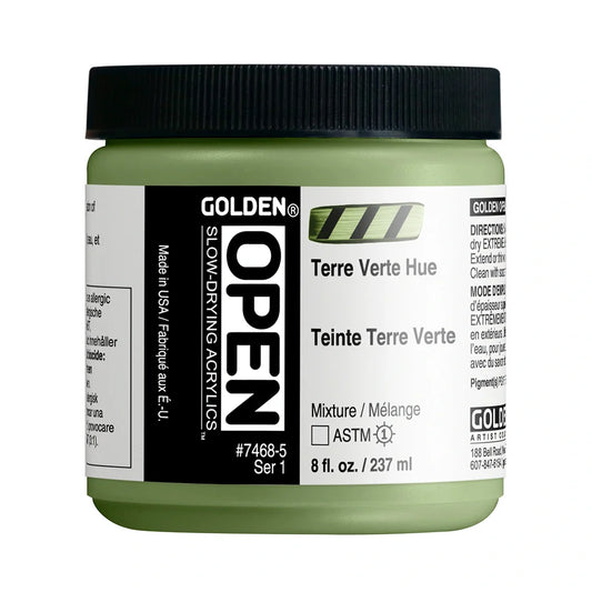 Golden Open Acrylics 237ml Series 1 Terre Verte Hue