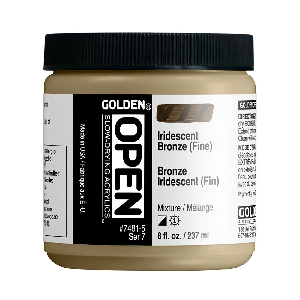 Golden Open Acrylics 237ml Series 7 Iridescent Bronze (Fine)