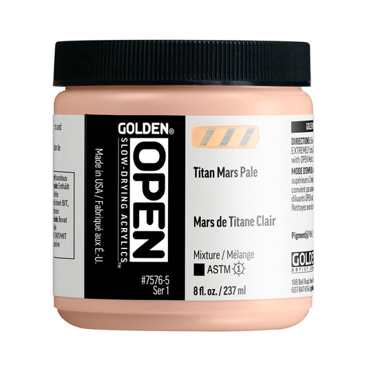 Golden Open Acrylics 237ml Series 1 Titan Mars Pale