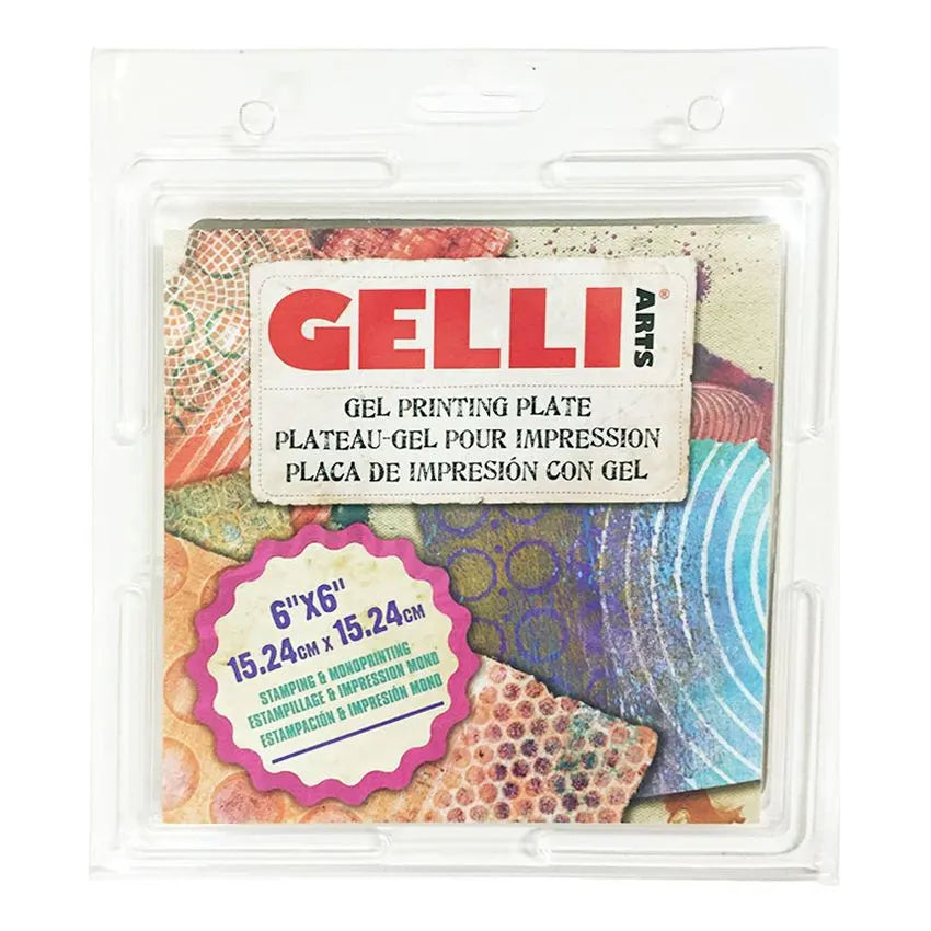 Gelli Arts Gel Printing Plate 6 x 6" (152 x 152mm)