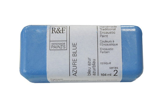 R&F Encaustic Wax Paint 104ml Azure Blue