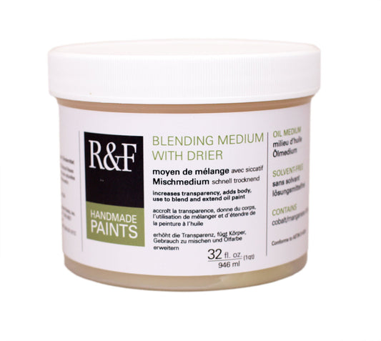 R&F Encaustic Blending Medium with Drier 32oz 946ml