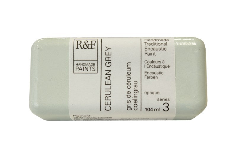 R&F Encaustic Wax Paint 104ml Cerulean Grey